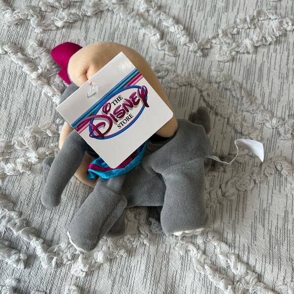 Disney Store Vintage Dumbo 8" Mini Bean Bag Plush - Picture 4 of 5